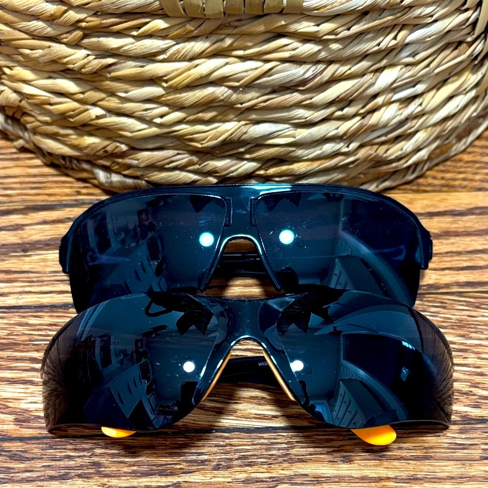 Black Shield Sunglasses - Working Glasses